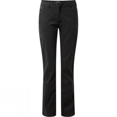 Pantalones Craghoppers Kiwi Pro Stretch Mujer Negras - Chile PDR826149